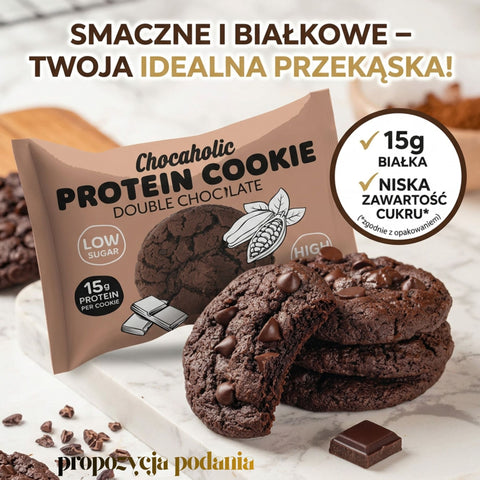 Skinny Food Chocaholic Protein Cookie Double Chocolate