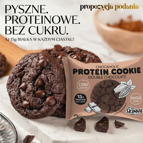 Skinny Food Chocaholic Protein Cookie Double Chocolate