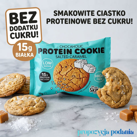 Skinny Food Chocaholic Protein Cookie Salted Caramel