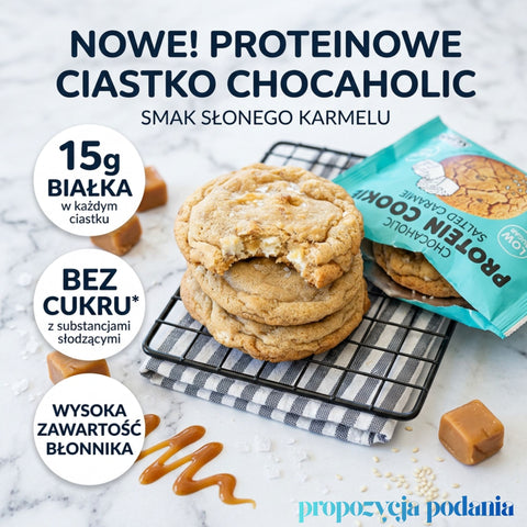 Skinny Food Chocaholic Protein Cookie Salted Caramel