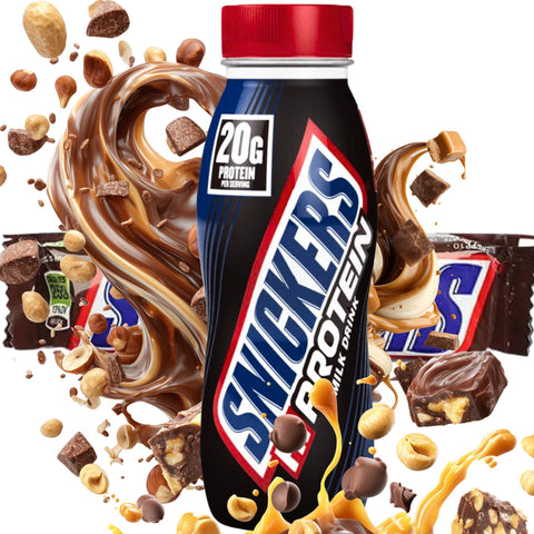 Snickers Hi Protein Milk Drink 250ml - ready-to-drink protein shake 20g protein