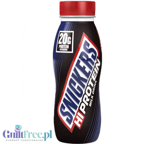 Snickers Hi Protein Milk Drink 250ml - ready-to-drink protein shake 20g protein