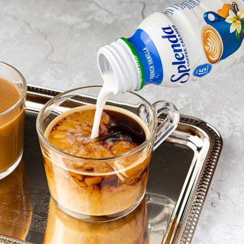 Splenda Coffee Creamer, French Vanilla - vanilla coffee creamer 15kcal, sugar-free and lactose-free