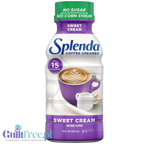 Splenda Coffee Creamer, Sweet Cream - coffee creamer 15kcal, sugar-free, lactose-free, and gluten-free