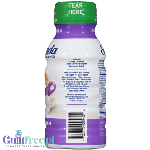 Splenda Coffee Creamer, Sweet Cream - zabielacz do kawy 15kcal bez cukru, laktozy i glutenu