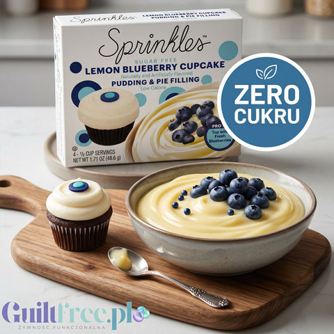 Sprinkles Pudding and Pie Filing Lemon Blueberry Cupcake - budyń instant bez cukru i tłuszczu