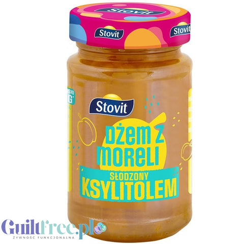 Stovit sugar free apricot spread sweetened with xylitol