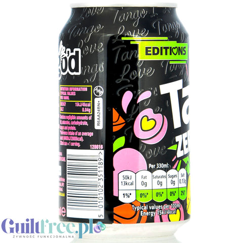 Tango Zero'd Thirst Trap Sugar Free 330ml napój zero kcal bez cukru, letnia edycja limitowana