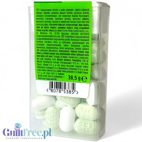 Tic Tac TWO Fresh & Mild Spearmint - two-layer sugar-free mint sweets