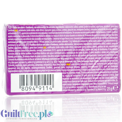 Trident Vibes Raspberry sugar free chewing gum