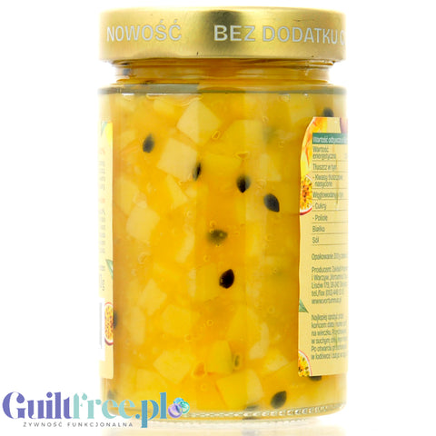 Vortumnus Mango z Marakują - egzotyczny dżem bez cukru 80% owoców, z dużymi kawałkami owoców