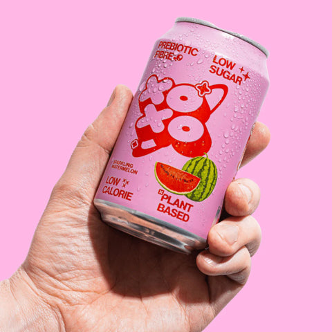 XO Soda High Fibre Watermelon - funkcjonalny napój z błonnikiem i stewią