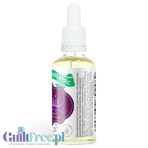 Funky Flavors Basic Cassis 30ml - kropelki o aromacie Czarnej Porzeczki bez cukru, słodzików i kalorii by Funky Flavors (funky-flavors-basic-cassis-30ml-kropelki-o-aromacie-czarnej-porzeczki-bez-cukru-slodzikow-i-kalorii)