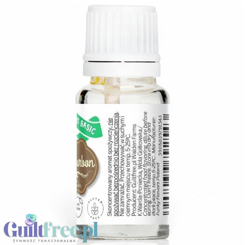 Funky Flavors Basic Vanilla Bourbon 10ml - waniliowe kropelki aromatyczne do napojów bez cukru, kalorii i słodzików by Funky Flavors (funky-flavors-basic-vanilla-bourbon-10ml-waniliowe-kropelki-aromatyczne-do-napojow-bez-cukru-kalorii-i-slodzikow)