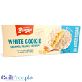 Bergen White Cookie Caramel, Peanut & Coconut - kruche ciasteczka bez cukru z karmelem, orzechami i kokosem z białą polewą by Bergen Diet (bergen-white-cookie-caramel-peanut-coconut-kruche-ciasteczka-bez-cukru-z-karmelem-orzechami-i-kokosem-z-biala-polewa)