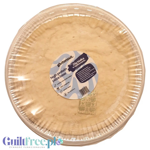 Glutenout Glutenout High Protein Pizza Base - wegański bezglutenowy spód do pizzy 23g białka - Tortille i wrapy