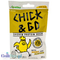 Guiltfree Chick & Go suszony kurczak z miodem i musztardą w opakowaniu 30g, wysokobiałkowa przekąska z piersi kurczaka