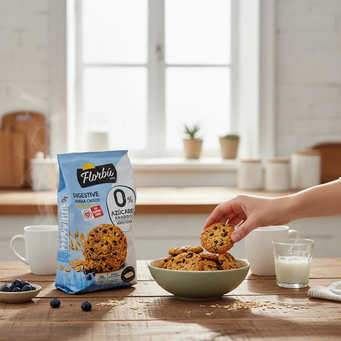 Florbu Digestive Avena Choco – ciastka owsiane z kawałkami czekolady bez cukru by Florbu (florbu-digestive-avena-choco-ciastka-owsiane-z-kawalkami-czekolady-bez-cukru)