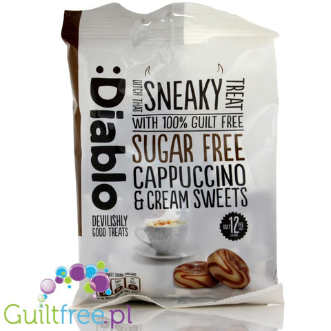 Diablo Cappuccino śmietankowe cukierki bez cukru 12kcal by Diablo (diablo-cappuccino-smietankowe-cukierki-bez-cukru-12kcal)