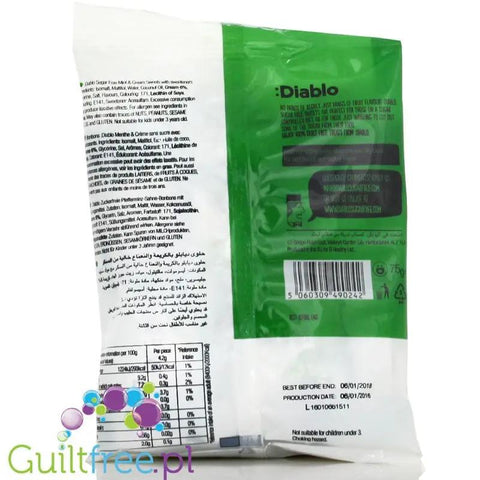 Diablo śmietankowo-miętowe cukierki bez cukru 12kcal by Diablo (diablo-smietankowo-mietowe-cukierki-bez-cukru-12kcal)