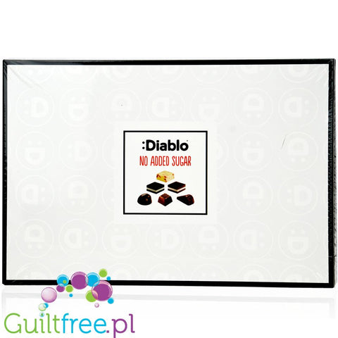 Diablo Luxury Chocolate Box - bombonierka, pralinki czekoladowe bez dodatku cukru by Diablo (diablo-luxury-chocolate-box-bombonierka-pralinki-czekoladowe-bez-dodatku-cukru)