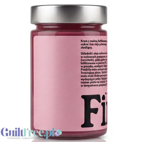 Finer Eaters krem z liofilizowaną maliną bez dodatku cukru i oleju palmowego 400g by Finer Eaters (finer-eaters-krem-z-liofilizowana-malina-bez-dodatku-cukru-i-oleju-palmowego-400g)