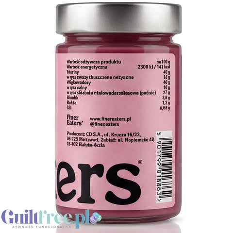 Finer Eaters krem z liofilizowaną maliną bez dodatku cukru i oleju palmowego 400g by Finer Eaters (finer-eaters-krem-z-liofilizowana-malina-bez-dodatku-cukru-i-oleju-palmowego-400g)