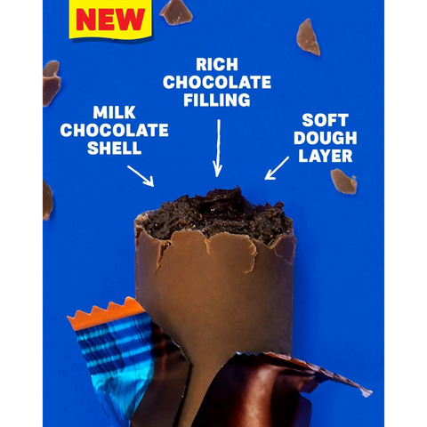 Baton proteinowy Guiltfree Grenade Soft Core Double Chocolate w mlecznej czekoladzie z miękkim kakaowym wnętrzem