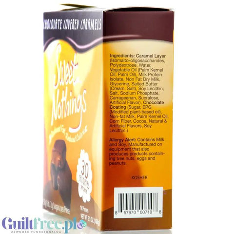 Healthsmart Sweet Nothings Chocolate Caramels - czekoladki karmelowe o obniżonej zawartości tłuszczu by HealthSmart Foods (healthsmart-sweet-nothings-chocolate-covered-caramels)