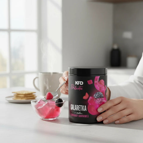 KFD Dietetyczna Galaretka Lemoniada Rubinowa, 50 porcji x 18kcal by KFD (kfd-dietetyczna-galaretka-lemoniada-rubinowa-50-porcji-x-18kcal)
