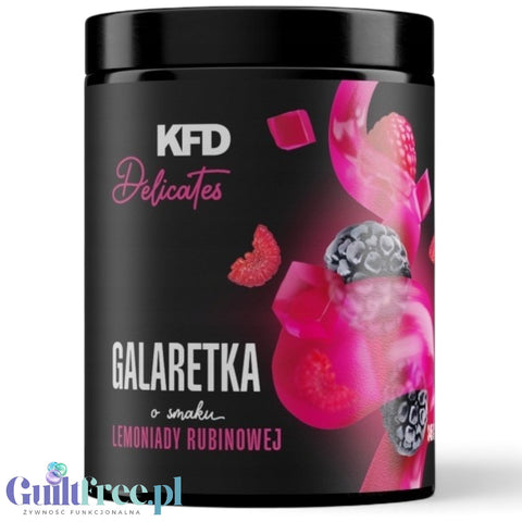 KFD Dietetyczna Galaretka Lemoniada Rubinowa, 50 porcji x 18kcal by KFD (kfd-dietetyczna-galaretka-lemoniada-rubinowa-50-porcji-x-18kcal)