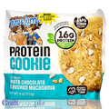 Guiltfree Lenny & Larry's wegańskie ciastko proteinowe o smaku białej czekolady i orzechów makadamia w opakowaniu 113g