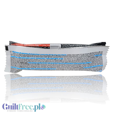 Guiltfree MaxSport bezglutenowy baton proteinowy o smaku słonego karmelu i popcornu w opakowaniu 60g