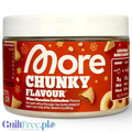 Słoiczek Guiltfree More Nutrition Chunky Flavor o smaku piernika w białej czekoladzie z motywami świątecznymi.