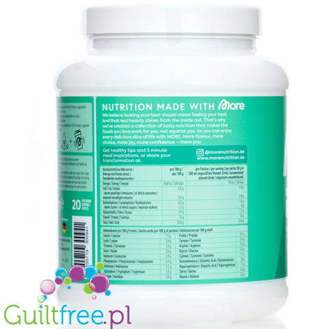 More Nutrition Total Vegan Protein Cinnalicious 0,6kg - wegańska odżywka białkowa, smak Płatki Cynamonowe by More Nutrition (more-nutrition-total-vegan-protein-cinnalicious-06kg-weganska-odzywka-bialkowa-smak-platki-cynamonowe)