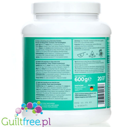 More Nutrition Total Vegan Protein Cinnalicious 0,6kg - wegańska odżywka białkowa, smak Płatki Cynamonowe by More Nutrition (more-nutrition-total-vegan-protein-cinnalicious-06kg-weganska-odzywka-bialkowa-smak-platki-cynamonowe)