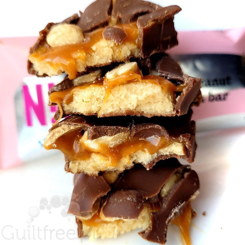 N!ck's Nicks Salty Peanut Protein Bar 203 kcal - baton proteinowy w czekoladzie mlecznej z Orzeszkami Ziemnymi by Nick's! (nck-s-nicks-salty-peanut-protein-bar-203-kcal-baton-proteinowy-w-czekoladzie-mlecznej-z-orzeszkami-ziemnymi)