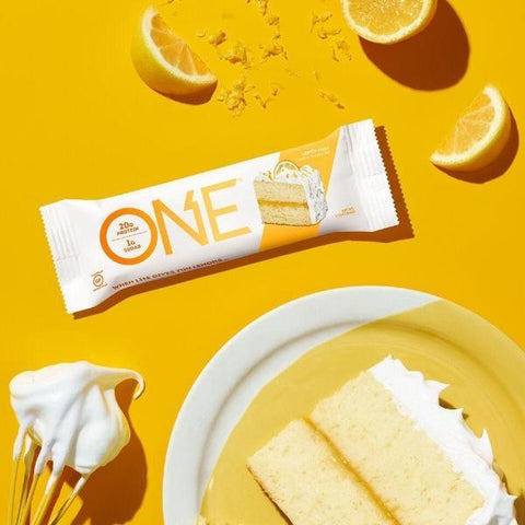ONE Bar Lemon Cake - niskowęglowodanowy baton proteinowy, Ciasto Cytrynowe by ONE Bar (aka OhYeah! ISS Research)) (ohyeah-one-lemon-cake-protein-bar)
