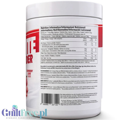 Per4m Egg White Protein Strawberry Creme 900g - odżywka białkowa z białek jaj albuminy by per4m® (per4m-egg-white-protein-strawberry-creme-900g-odzywka-bialkowa-z-bialek-jaj-albuminy)