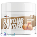 Guiltfree Per4m Flavour Powder o smaku solonego karmelu w białym opakowaniu 150g, wegański aromat bez cukru