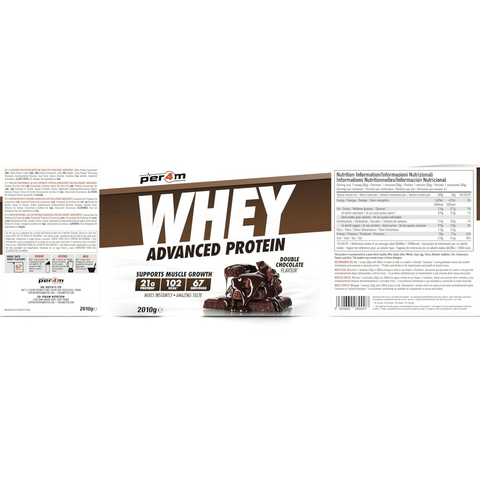 Per4M Whey Advanced Protein Double Chocolate 2010g - gęsta odżywka białkowa WPC, WPI & MPC by per4m® (per4m-whey-advanced-protein-double-chocolate-2010g-gesta-odzywka-bialkowa-wpc-wpi-mpc)