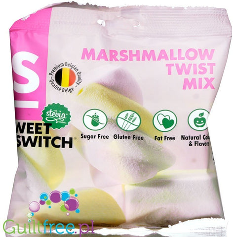 Sweet Switch Softies - pianki marshmallow bez cukru ze stewią by Sweet Switch ® (sweet-switch-stevia-pianki-marshmallow-bez-cukru-ze-stewia)