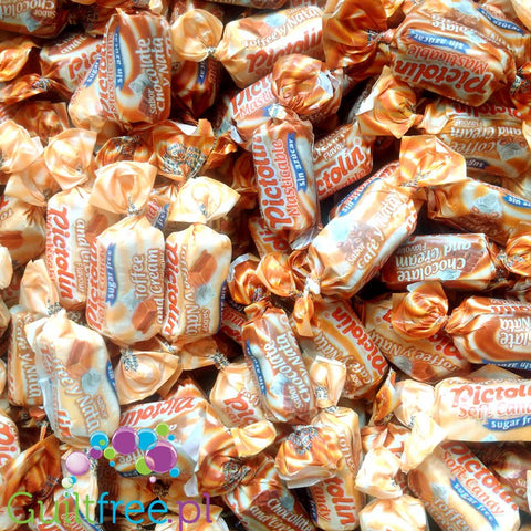 Pictolin Blanditos Chews-Tendres 1kg - miękkie ciągutki krówki toffee bez cukru w 3 smakach by Pictolin (pictolin-krowki-toffee-bez-cukru-na-wage)