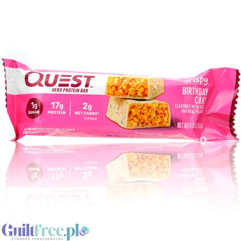 Quest Hero Birthday Cake 52g by Quest Nutrition (quest-hero-birthday-cake-52g)