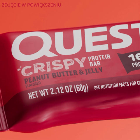 Quest Hero Crispy Protein Bar Peanut Butter & Jelly by Quest Nutrition (quest-hero-crispy-protein-bar-peanut-butter-jelly)