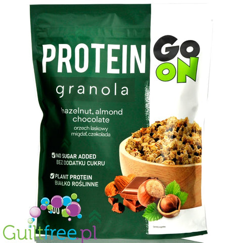 Sante GoON Granola Proteinowa bez dodatku cukru Orzech Laskowy, Migdał & Czekolada by Sante (sante-goon-granola-proteinowa-bez-dodatku-cukru-orzech-laskowy-migdal-czekolada)
