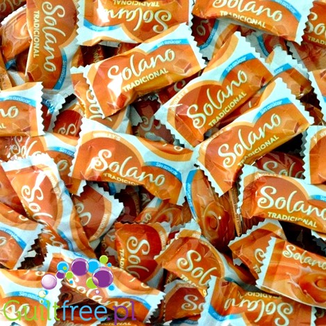Guiltfree Solano mleczne karmelki bez cukru i glutenu w indywidualnych opakowaniach