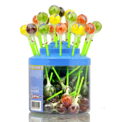 Space Chupi Zero - lizaki bez cukru, 5 smaków, display 50 sztuk by Pictolin (space-chupi-zero-lizaki-bez-cukru-5-smakow-display-50-sztuk)