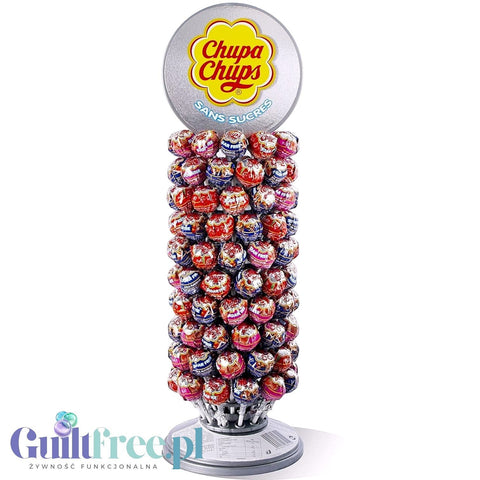 Chupa Chups Display 120 Lizaków Bez Cukru by Chupa Chups (chupa-chups-display-120-lizakow-bez-cukru)