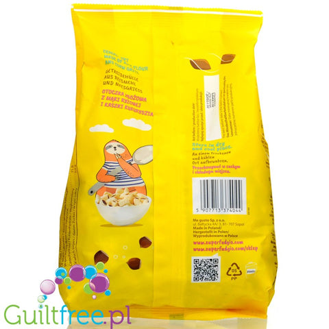 Super Fudgio Cereal Pillows - bezglutenowe poduszki cynamonowe z kremem czekoladowym bez dodatku cukru by Super Fudgio & Super Krówka (Wiem Co Jem) (super-fudgio-cereal-pillows-200g-poduszki-zbozowe-cynamonowe-bez-dodatku-cukru)